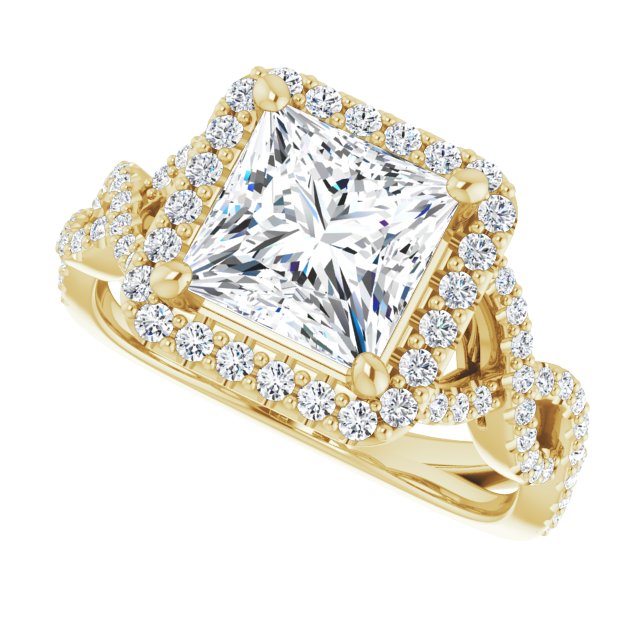 Yellow Gold-Square