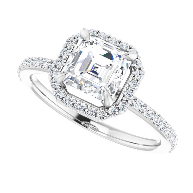 White Gold-Asscher