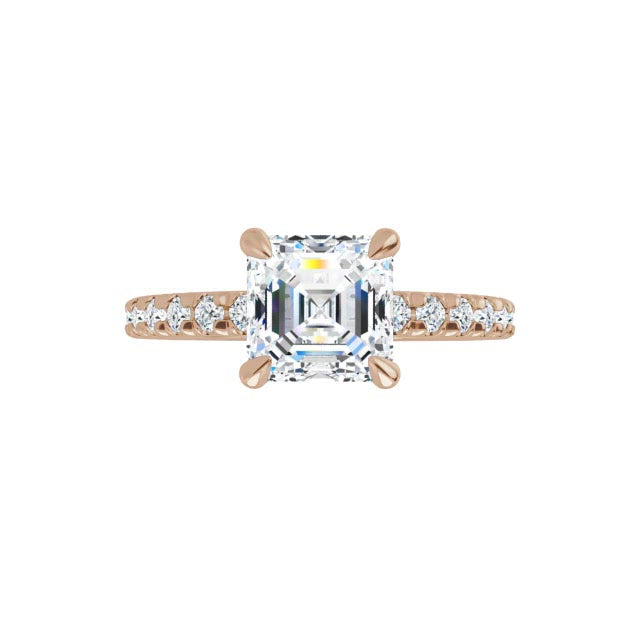 Rose Gold-Asscher