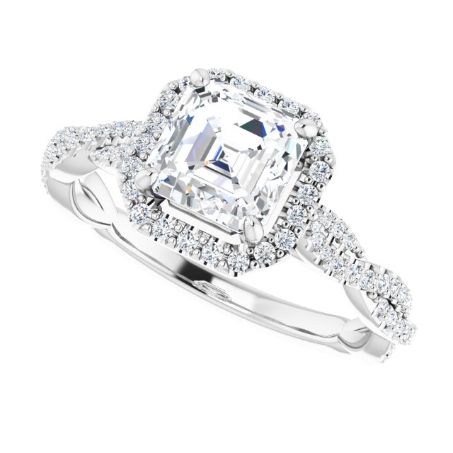 White Gold-Asscher