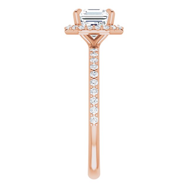 Rose Gold-Asscher