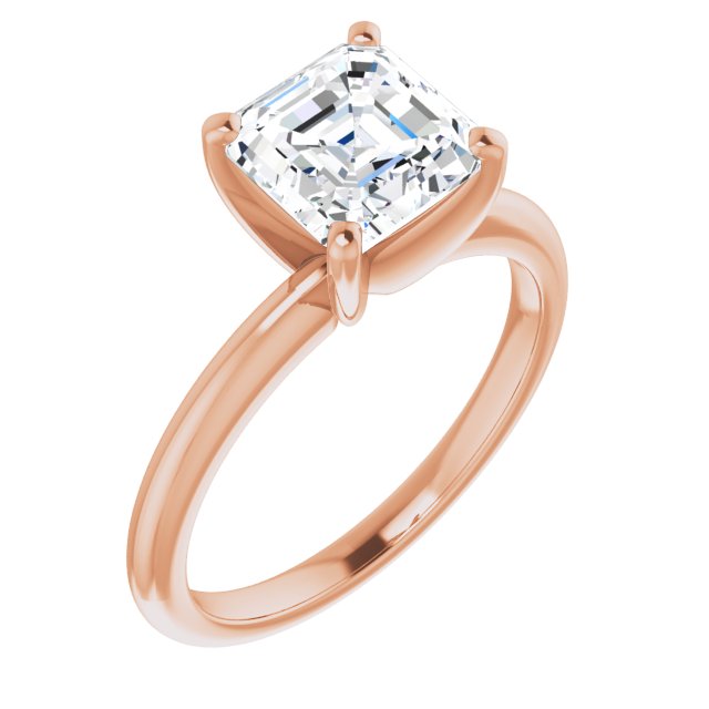 Rose Gold-Asscher