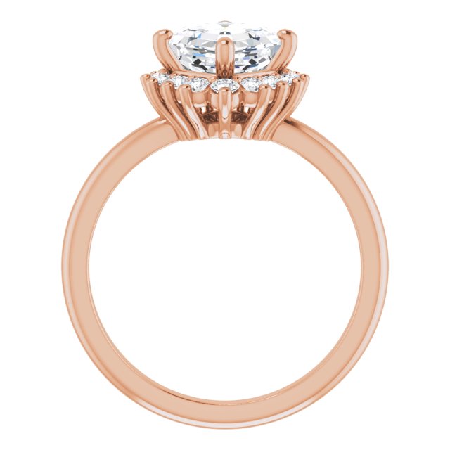 Rose Gold-Asscher