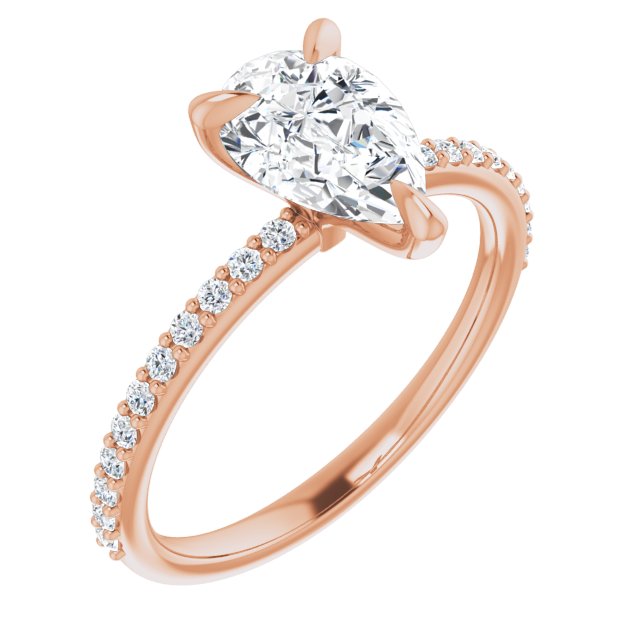 Rose Gold-Pear