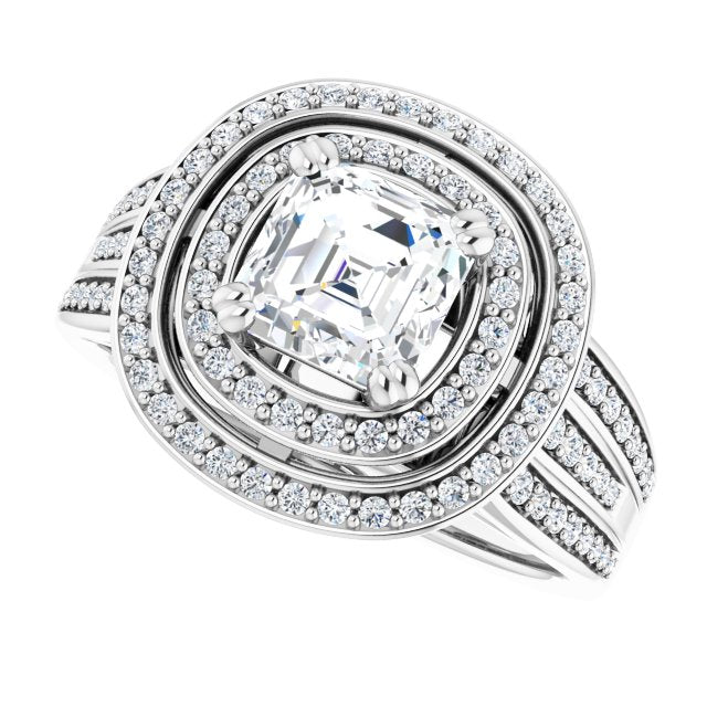 White Gold-Asscher