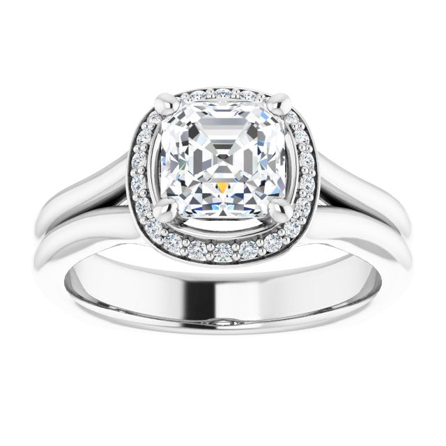 White Gold-Asscher