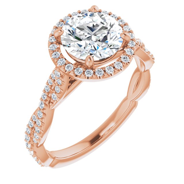 Rose Gold-Round