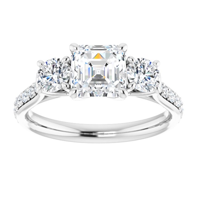 White Gold-Asscher