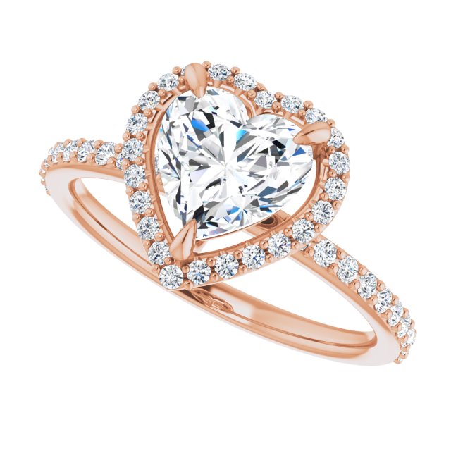 Rose Gold-Heart