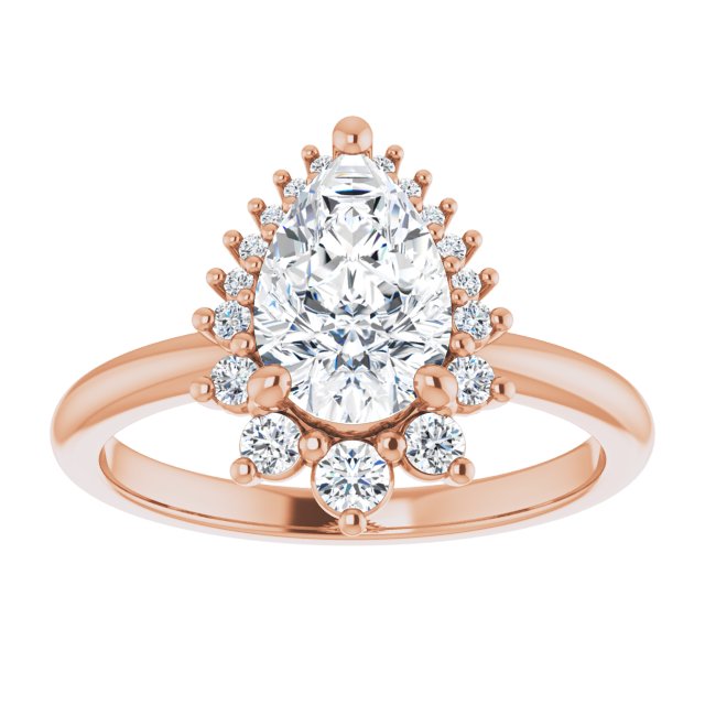 Rose Gold-Pear