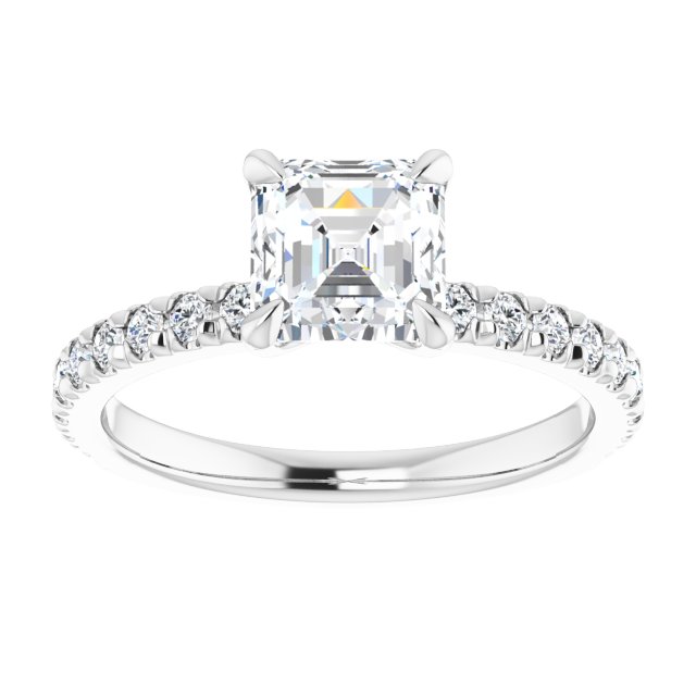 White Gold-Asscher