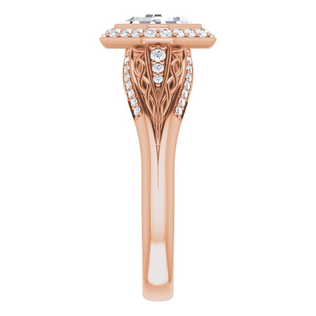 Rose Gold-Asscher