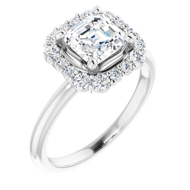 White Gold-Asscher