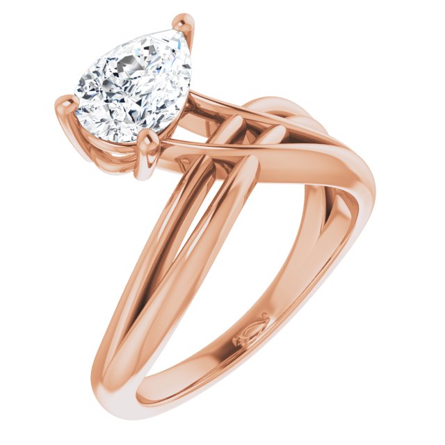 Rose Gold-Pear