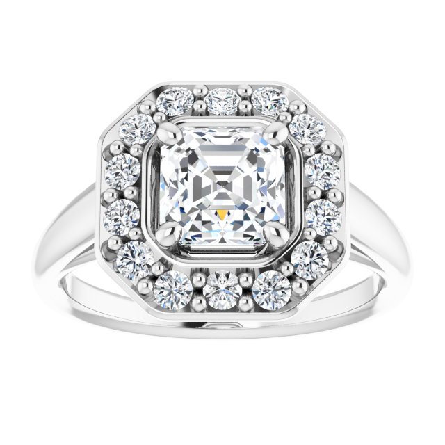 White Gold-Asscher