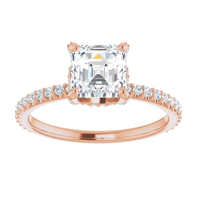 Rose Gold-Asscher