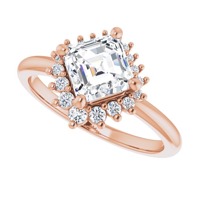 Rose Gold-Asscher