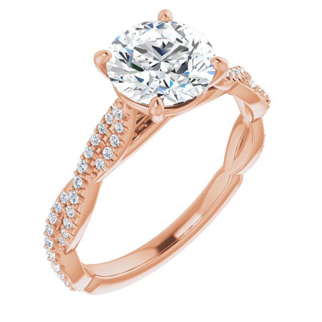 Rose Gold-Round