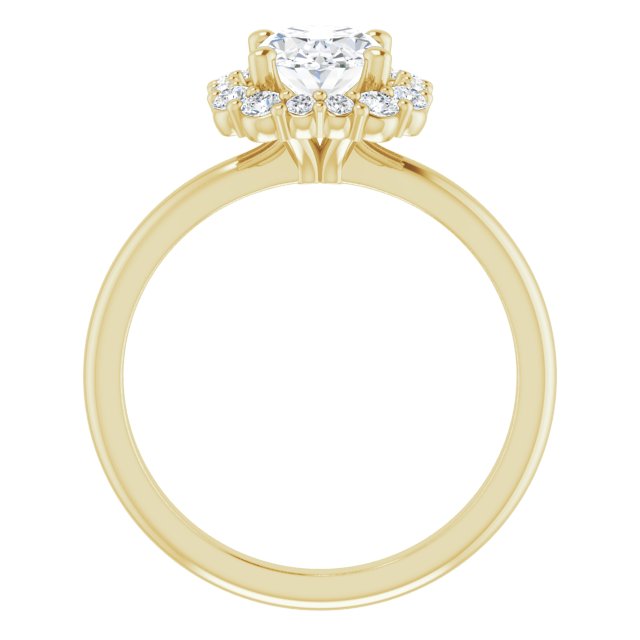 Yellow Gold-Oval