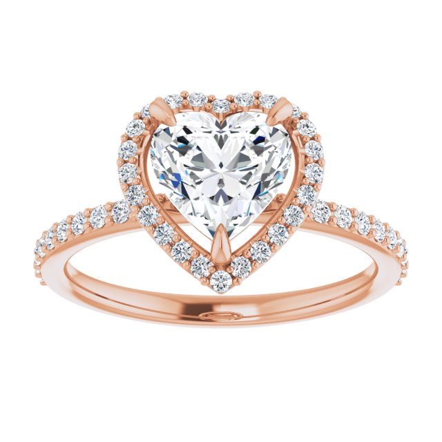 Rose Gold-Heart