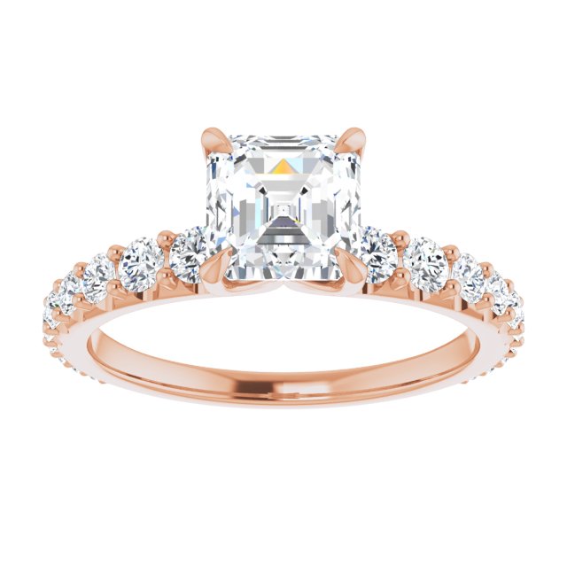 Rose Gold-Asscher