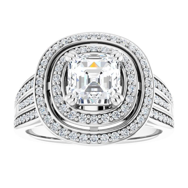 White Gold-Asscher