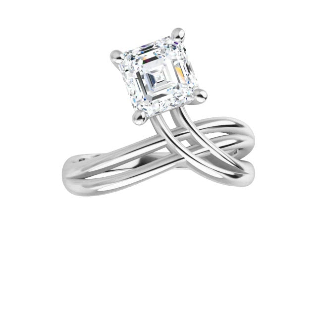 White Gold-Asscher