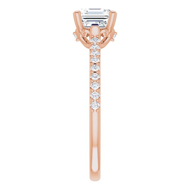 Rose Gold-Asscher