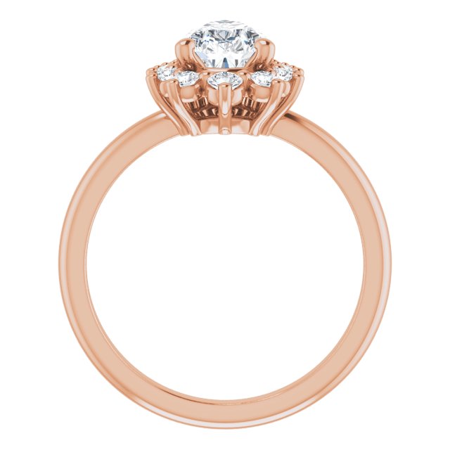 Rose Gold-Pear