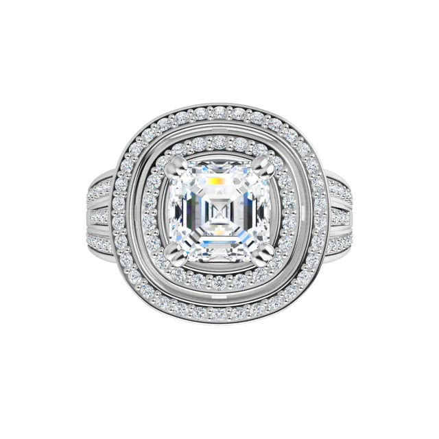 White Gold-Asscher