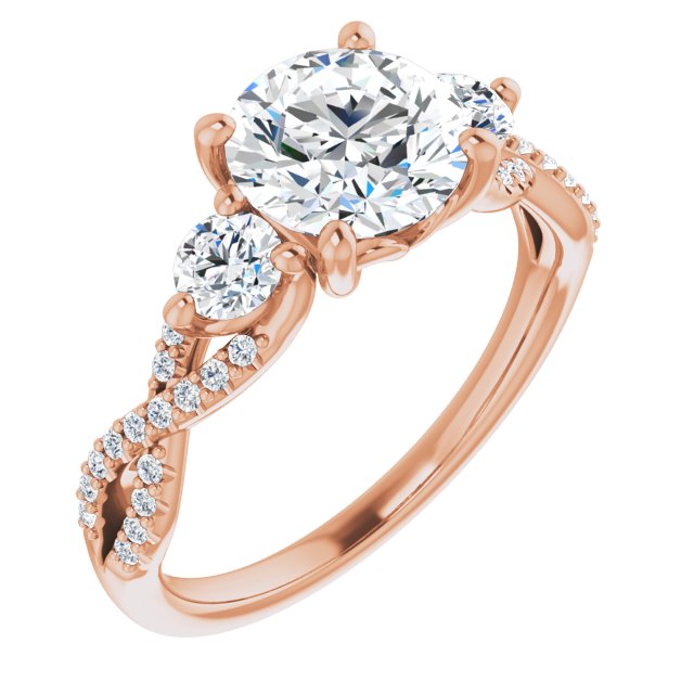 Rose Gold-Round