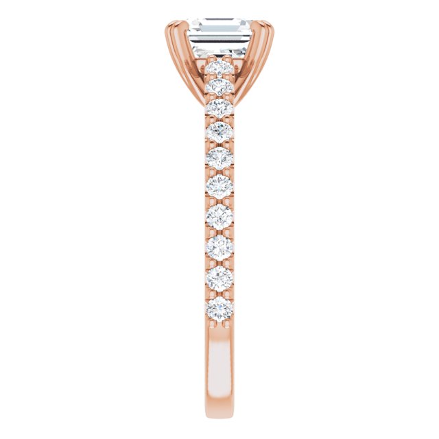 Rose Gold-Asscher