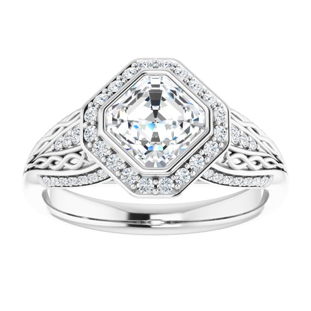 White Gold-Asscher