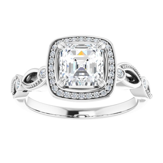 White Gold-Asscher