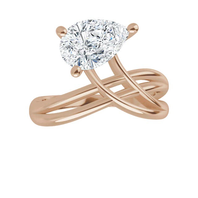 Rose Gold-Pear