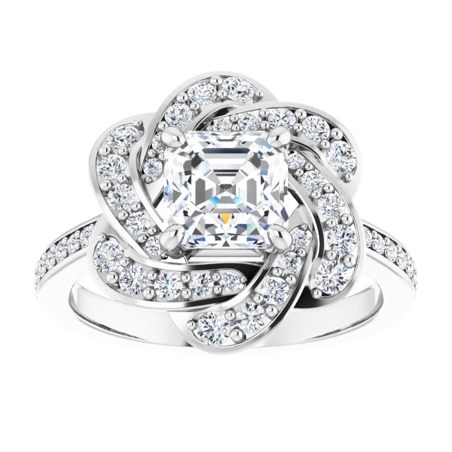 White Gold-Asscher