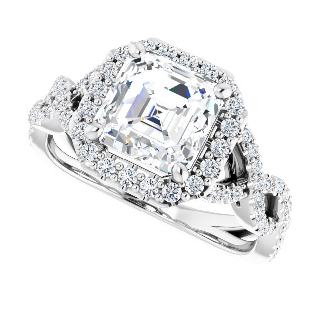 White Gold-Asscher