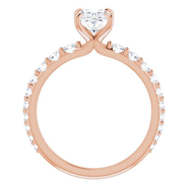 Rose Gold-Oval