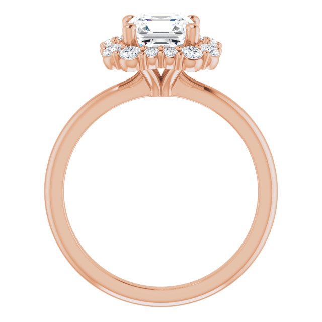 Rose Gold-Asscher