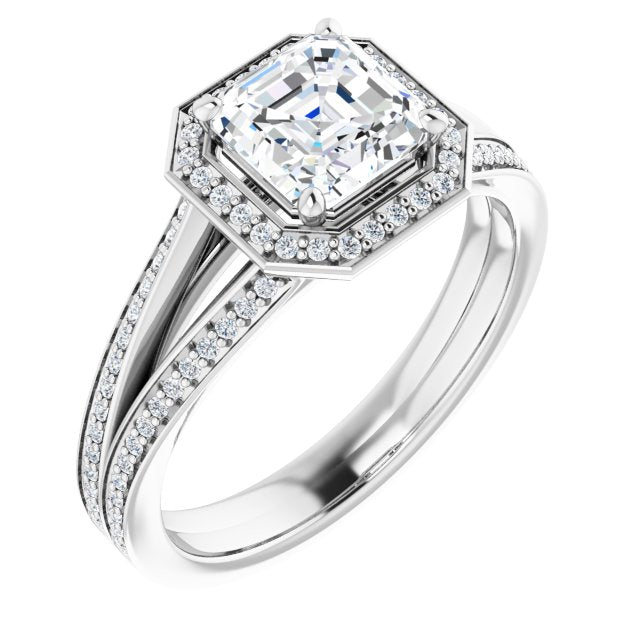 White Gold-Asscher