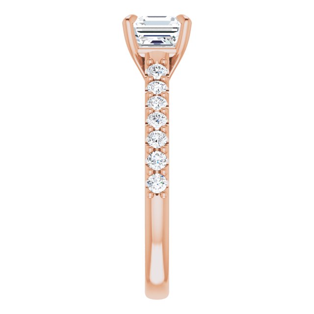 Rose Gold-Asscher