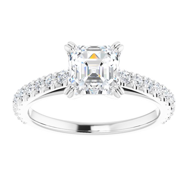 White Gold-Asscher