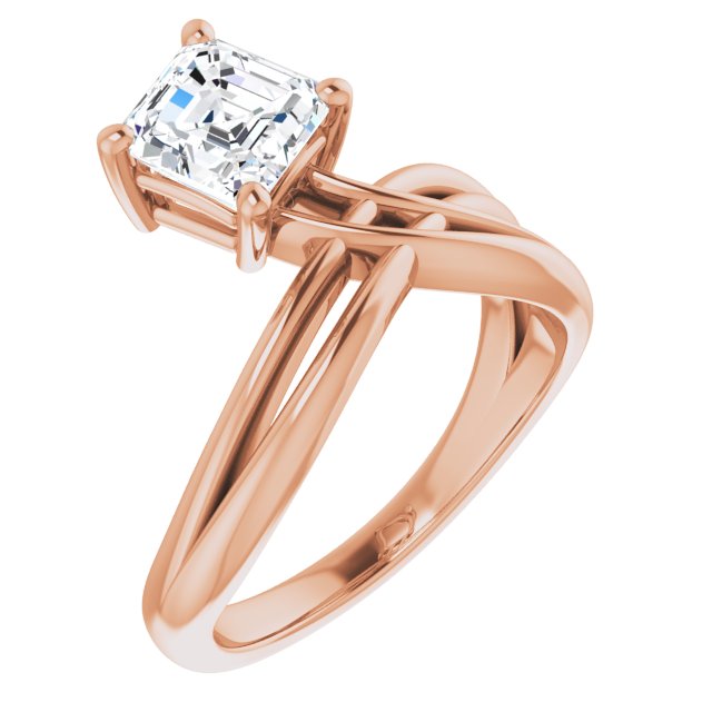 Rose Gold-Asscher