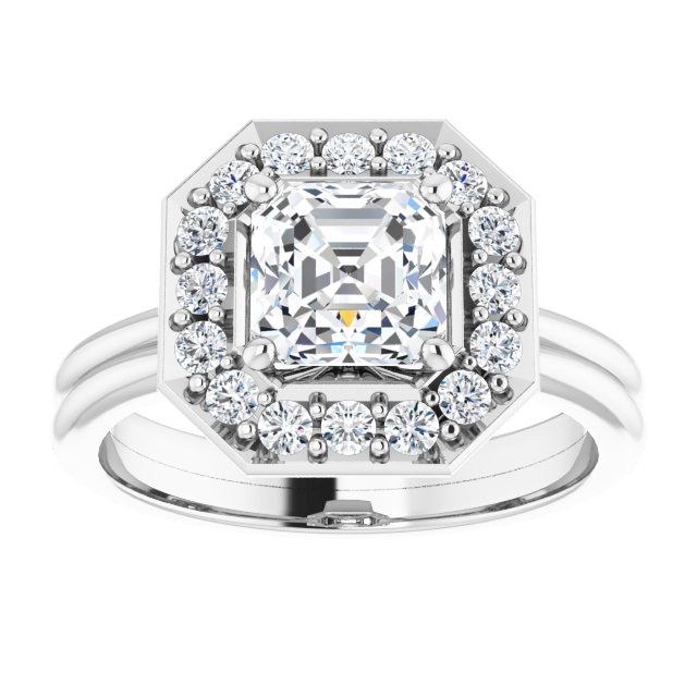 White Gold-Asscher