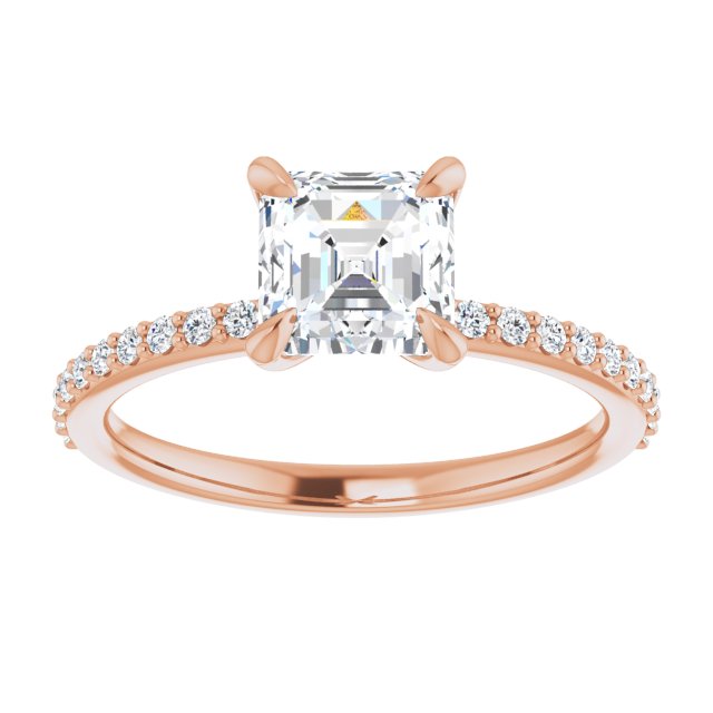 Rose Gold-Asscher