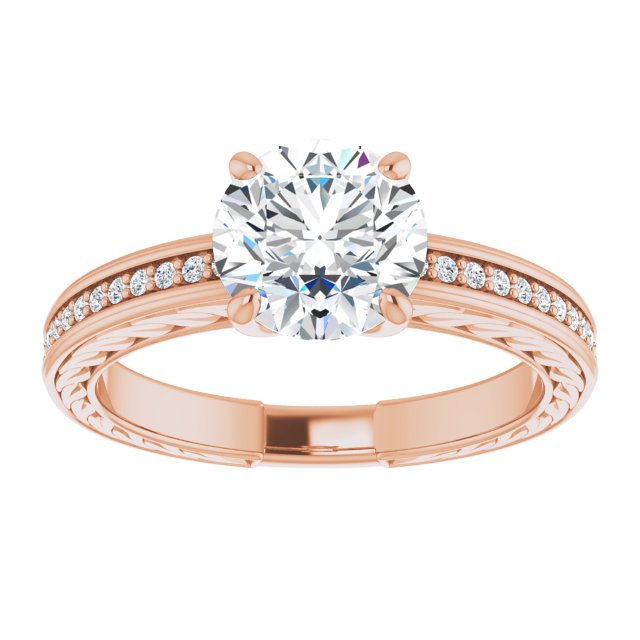 Rose Gold-Round