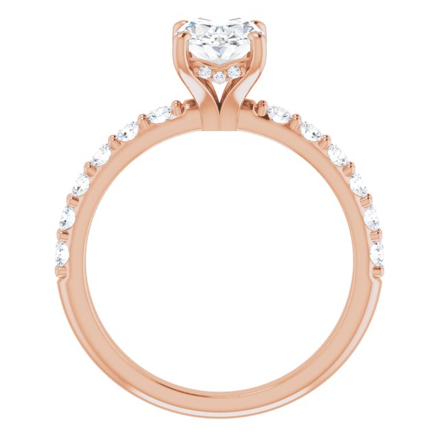 Rose Gold-Oval