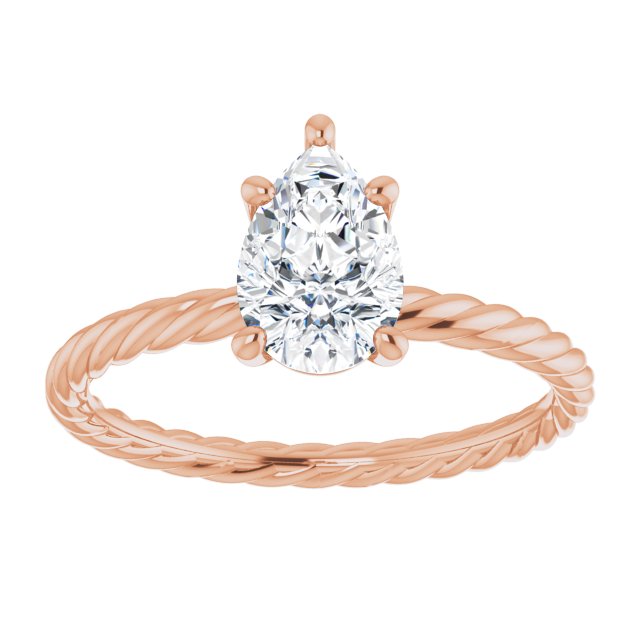 Rose Gold-Pear