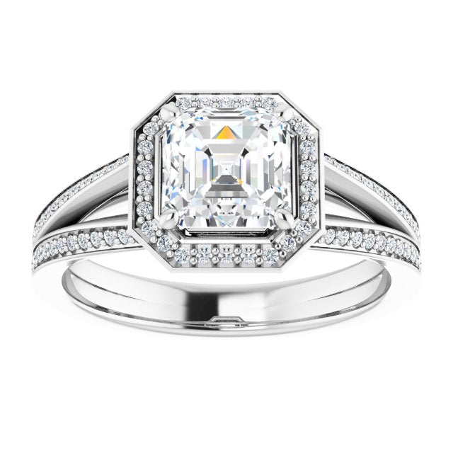 White Gold-Asscher