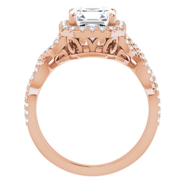 Rose Gold-Asscher